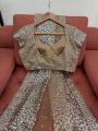 Stunning Soft Net Designer Saree with Sequins Work By Sapnaaz Fashion. 