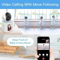 ChatCam - Home Two Way Video Calling Surveillance Device For Elderly, Friends and Family One Click Call and Answer, 1080p Video Capture Resolution, Alert Type, Indoor Usage. 
