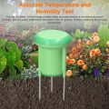 NCANRUI Tuya ZigBee Soil Tester Temperature and Humidity Sensor IP66 Grade Waterproof APP Control Support View History. 