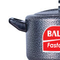 BALTRA Elegant Hammer Coating Pressure Cooker 5 ltr | Induction Based |Automatic safety valve | Better pressure regulation | New improved vent weight | Rust proof components | Long lasting sealing ring | 7 years warranty |. 