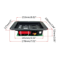 2 Way Audio Divider Crossover Frequency Divider Module Treble HiFi Crossover Filter Distributor Board for Speaker Easy to Use. 