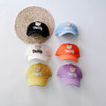 Korean version of TCDDY Bear Kids Baseball Hat Four Seasons Children's Soft Top Sun Hat 1-3 Year Old Baby Cap. 