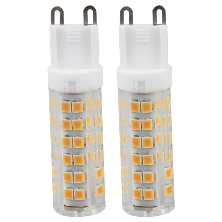 NXFDSIOZ%204-Pack,%20G9%20LED%20Bulb%20-%207W%20/%20550LM%20,%2060%20Watt%20Halogen%20Bulbs%20Equivalent,%20Warm%20White%203000K,%20360%20Degree%20Beam%20Angle%20-%20Image%202