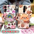 Skin feel silicone Soft Case Phone Case For OPPO K12S/K13 5G Simplicity Rotatable stand TPU Phone Lens Protection cute. 