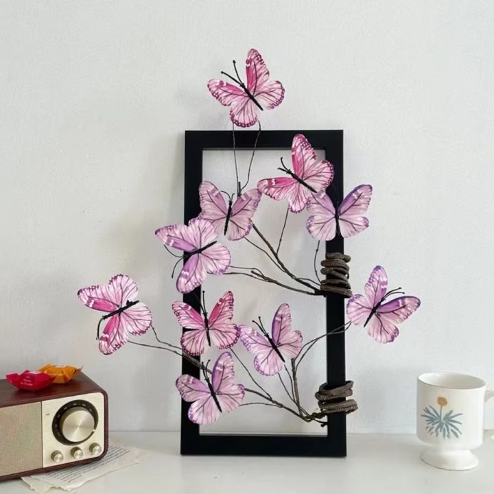 Aesthetic%20DIY%20Simulation%20Butterfly%20Photography%20Prop%20Desktop%20Decorations%20Artificial%20Dead%20Branch%203D%20Photo%20Frame%20Ornament%20Home%20Decor%20-%20Image%205