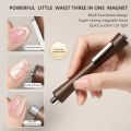 New 3 in 1 Cat Eye Magnet Portable DIY Cat Eye Magnetic Nail Art Tool Multifunctional UV/LED Gel Manicure Special Tools for Cat Eye Gel Polish. 