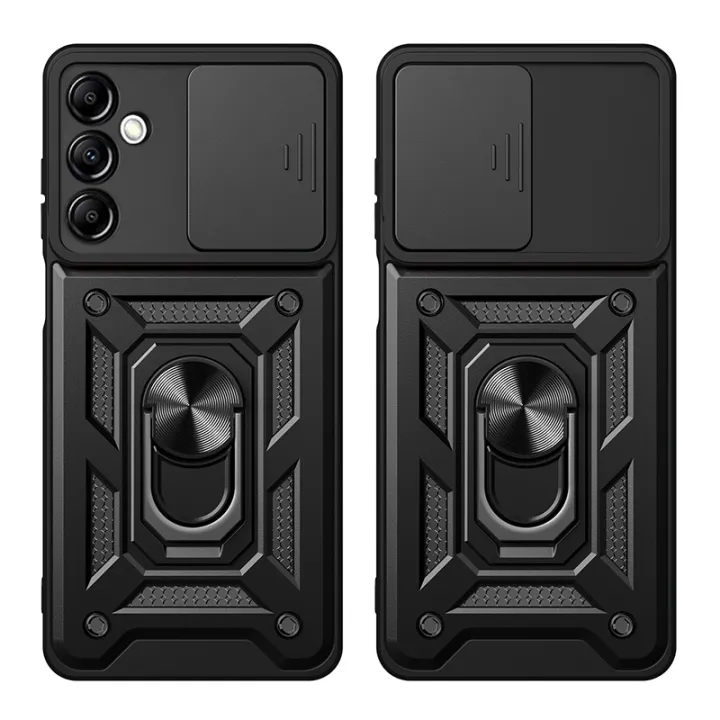 Vantime%20for%20Samsung%20Galaxy%20A24%204G%20Case%20Stand%20Slide%20Lens%20Cover%20Shockproof%20Hard%20Phone%20Back%20Casing%20-%20Image%202