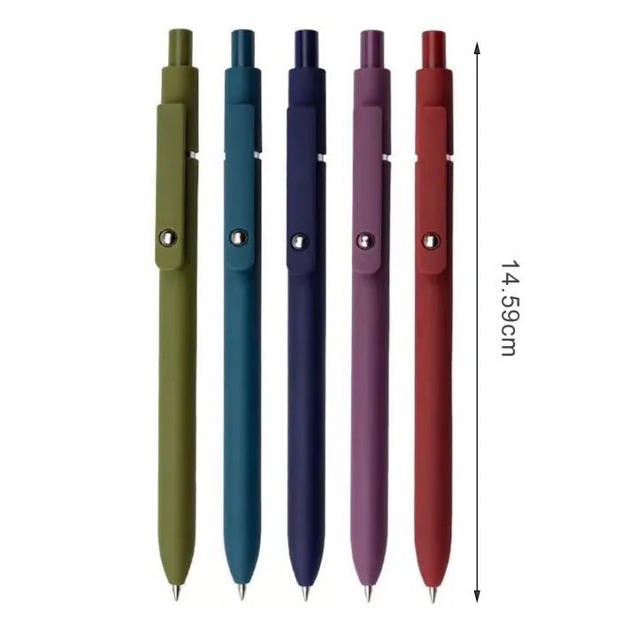 Professional%20Writing%20Pens%205pcs%20Quick%20Dry%20Gel%20Pen%20Set%200.5mm%20Fine%20Point%20Black%20Ink%20Pens%20for%20Smooth%20Writing%20Comfortable%20Grip%20for%20Notes%20-%20Image%204