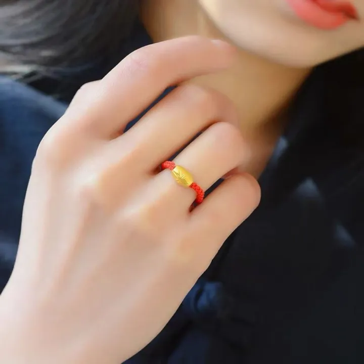 Fashion%20Lucky%20Gold%20Transfer%20Bead%20Ring%20Black%20Red%20Rope%20Braided%20Jewelry%20Accessories%20Couple%20Ring%20Good%20Luck%20Ring%20-%20Image%208