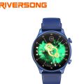Riversong Motive 7C SmartWatch Circle| 1.52" Large High Resolution Display |BT Calling Smartwatch| IP68 Water-Resistance| inbuilt Game. 