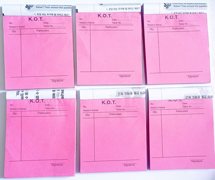 K.O.T.Book Set Of 6 Pcs