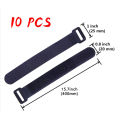 10 Pieces Of Reverse Buckle Buckle Velcro Strap, Bicycle Tachograph Strap, Wire Strap MAILANG. 