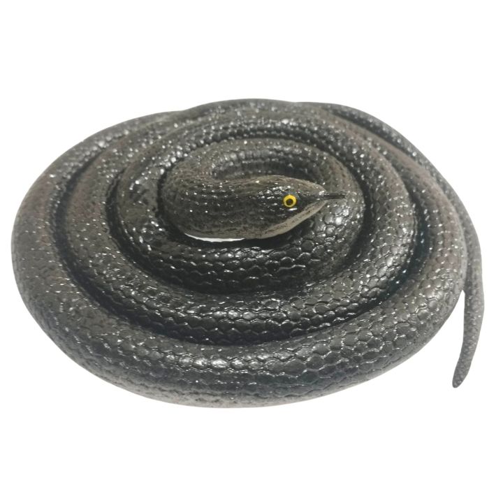 Bizzy Realistic 40-Inch Soft Artificial Rubber Snake Toy – Life-like ...