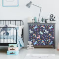 Artsy Home Kids Children's Unicorn Furniture Sticker 120cm x 40cm. 