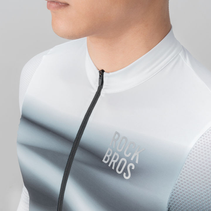 HOT ROCKBROS Cycling Jersey Breathable Men Women Quick Dry Long-sleeved Shirt Windproof Spring/Summer Riding Clothing with YKK zippe
