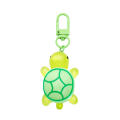 Stylish Turtle Keychain Glow In The Dark Tortoise Keyring Unique Adorable Keychain Gift for Backpack Handbag Students. 