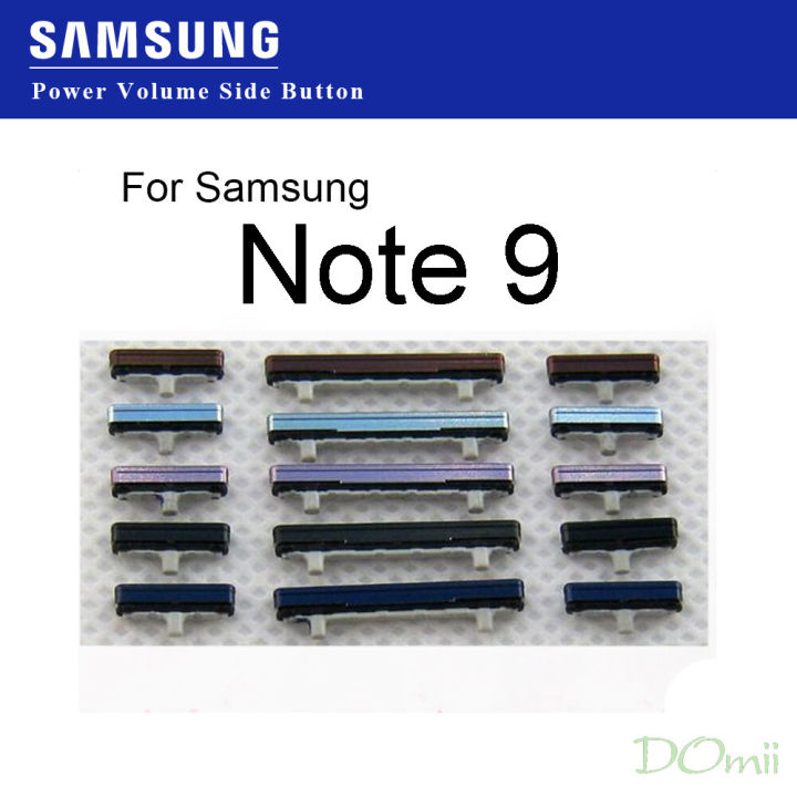 For Samsung Galaxy Note 9 N960 N960F N960FD N960U N960W N960N Volume Power Button On Off Bixby Side Key Replacement Parts