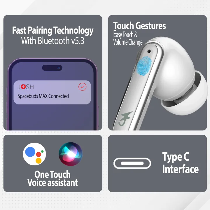JOSH%20Spacebuds%20MAX%202nd%20Gen%20New%20Gaming%20Mode(40ms)%20Truly%20Wireless%20Earbuds%20with%2040%20Hrs%20Playtime,%20Quad%20Mics%20with%20ENC%20Tech,%2013mm%20Immersive%20Drivers,%20Fast%20Connect%20v5.3,%20Fast%20Charge,%20IPX4%20-%20Image%209