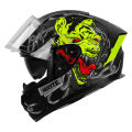 IGN-4 Hyena Glossy Dual Visor By Helmets Nepal. 