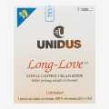 Unidus Long-Love Condoms 3 Pieces. 