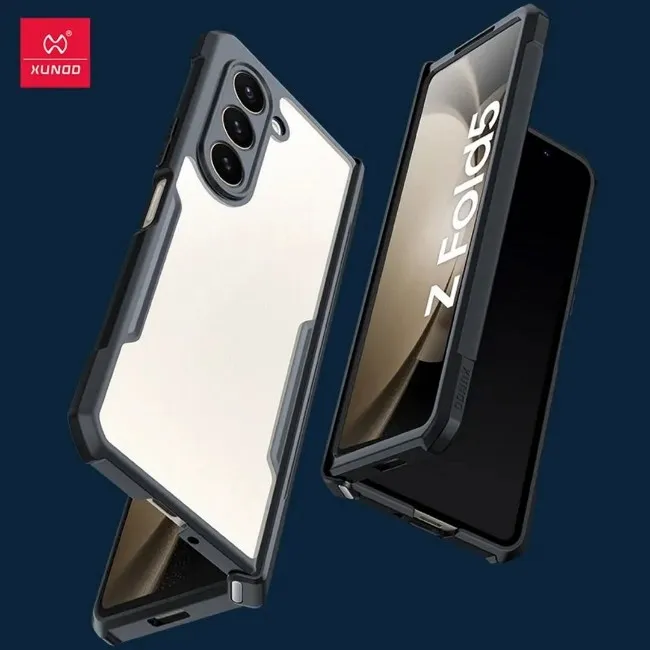 Xundd%20For%20Samsung%20Galaxy%20Z%20Fold5%20Case%20Z%20Fold%205%20Phone%20Cover%20Shockproof%20Protective%20Shell%20Transparent%20Clear%20Cases%20-%20Image%203