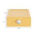 Cute Large Capacity Desk Organizer Box Stackable Dust-proof Stationery Storage Rack Desktop Storage Boxes Drawer Home Office. 