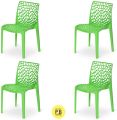 Supreme Molded Plastic Web Chair( Set of 4 chairs). 