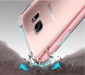 Transparent Case for Samsung Galaxy S7 Edge Soft Anti Drop Phone Back Soft Cover Clear Airbag Shell. 