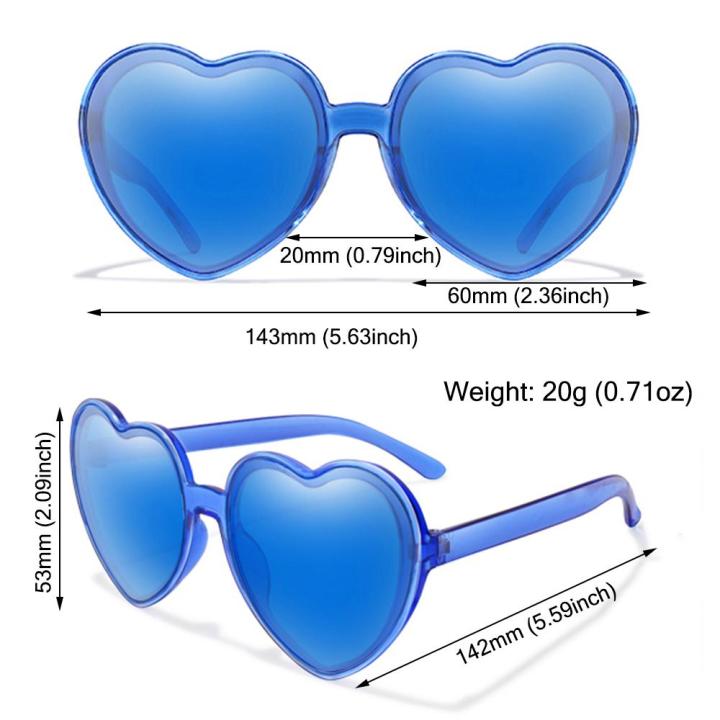 Linman%20Sunglasses%20Heart%20Protection%20UV400%20Goggles%20Clout%20Affordable%20Sunglasses%20Halloween%20Glasses%20Cosplay%20Heart%20Lady's%20-%20Image%204