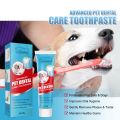 Oufeiton Pet Enzymatic Toothpaste Safe Pets Tartar Control Toothpaste. 