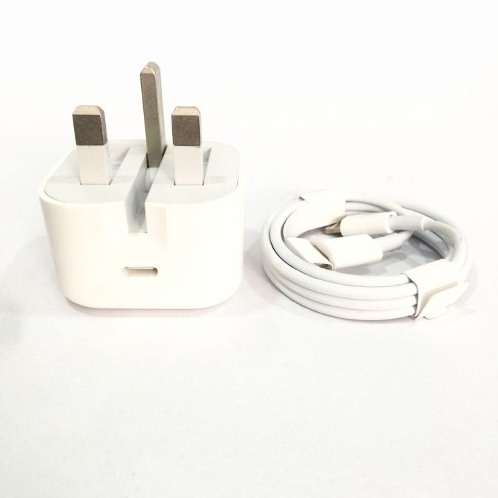 20 W Charger For i Phone 8 With USB-C TO Lightning Cable