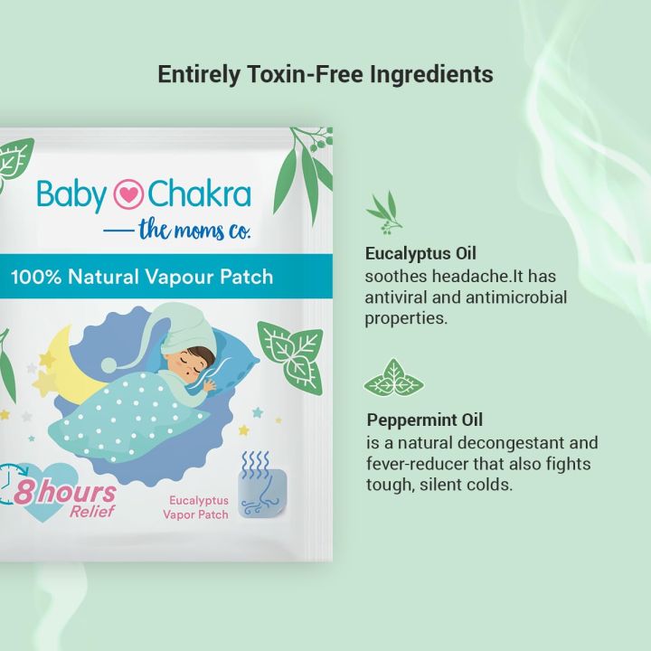 BabyChakra%20100%25%20Natural%20Vapour%20Patches%20for%20babies%20with%20Eucalyptus%20&%20Peppermint%20Oil%20%7C%20Camphor%20Free%20%7C%20Quick%20Relief%20from%20runny%20nose%20&%20nasal%20congestion%20%7C%20Lasts%20Up%20to%208%20Hrs%20%7C%20Baby%20Chakra%20-%20Image%204