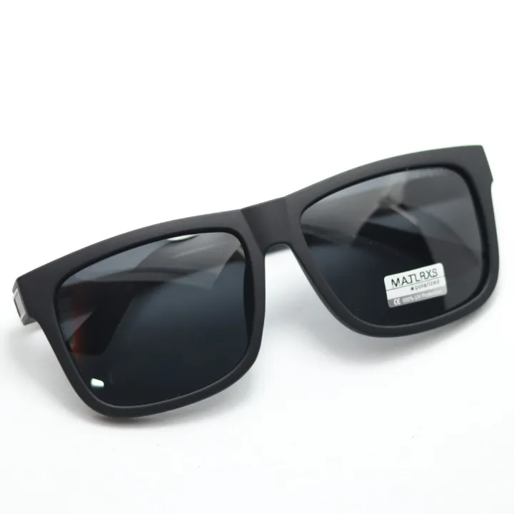 Matte%20Black%20Polarized%20Square%20Frame%20Sunglasses%20For%20Men%20%7C%20UV%20400%20Protection%20Solid%20Square%20Sunglasses%20For%20Men%20-%20Image%203