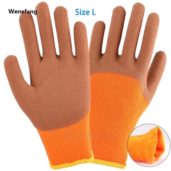 Wenefang%201Pair%20Winter%20Waterproof%20Work%20Safety%20Thermal%20Gloves%20Anti-Skidding%20Latex%20Rubber%20Garden%20Gloves%20For%20Worker%20Builder%20Hands%20Protection%20-%20Image%202