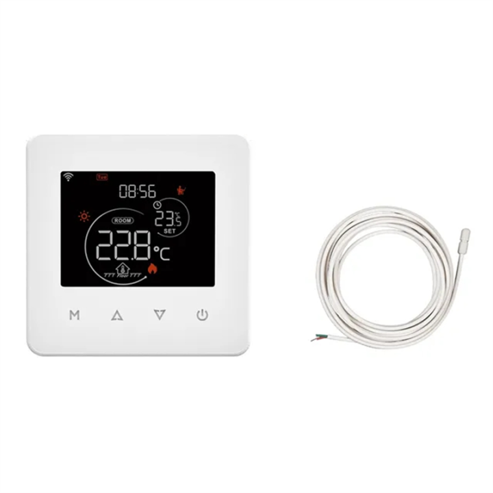 Tuya WiFi Thermostat Room Temperature Controller Water/Electric Floor Heating Gas Boiler App Control for Alexa C
