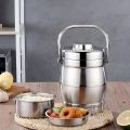 Hand Carry Stainless Steel Hot Case Tiffin Lunch Box 2.2 Ltr. 