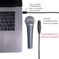 USB Type C To XLR Adapter Type C Male To 3 Pin XLR Female Microphone Cable Connector Computer Audio Data Cable 3 Meters. 