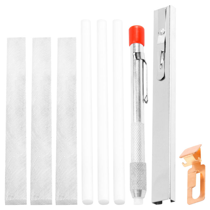 Soapstone Holder Set, Flat and Round Holder,Soapstone for Welding