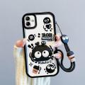 lthmy for Samsung Galaxy A05 4G phone cover shockproof rubber soft casing new design cute case with lanyard. 