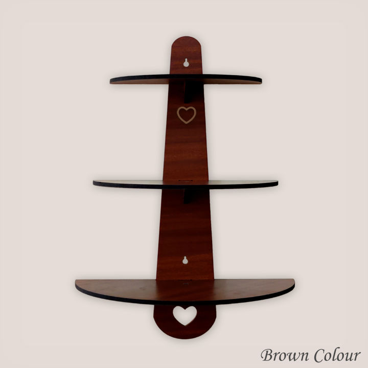 Best%20Quality%20%20Semi%20Circle%20Wooden%20Wall%20Rack%20Shelf%20with%20Formica%20Laminated%20by%20Supreme%20Decor%20-%20Image%205