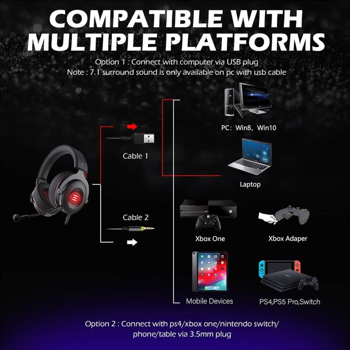 EKSA%20E900Pro%20Gaming%20Wired%20Over%20Ear%20Headphones%20With%20Virtual%207.1%20Surround%20Sound,%20Noise%20Cancelling%20with%20Mic%20&%20Led,%20Compatible%20with%20PC,%20PS4,%20PS5,%20Xbox%20One%20-%20Image%206