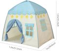 Large Princess Castle Tent - Kids Playhouse for Indoor/Outdoor Use, Perfect for Boys and Girls. 