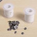 Candle DIY Tools,2 Rolls Braided Wick Core for Crafts. 
