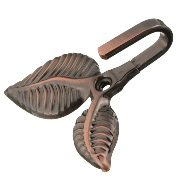 fasdaga%202%20Pair%20Wall%20Hooks:%201%20Pair%20Metal%20Rose%20Flower%20Curtain%20Tie%20Back%20Tieback%20Holders%20Wall%20Hooks%20&%201%20Pair%20Iron%20Leaf%20Shaped%20Curtain%20Tie%20Backs%20Holders%20Wall%20Hooks%20-%20Image%207