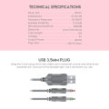Fantech CHIEF II HG20 RGB Gaming Headset 3.5 Aux. 