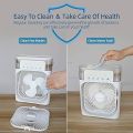 3 In 1 Mini Air Cooler Fan - Air Conditioner With Water and Ice Compartment. 