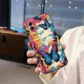 Waterproof Full wrap Phone Case For VIVO Y53S 5G/IQOO Z5X/T1X Cartoon Card bag Dirt-resistant protective Graffiti TPU. 