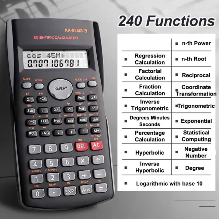 Portable%20240%20Functions%20Engineering%20Scientific%20Calculator%202-Line%20Standard%20Function%20Calculator%20School%20Office%20Supplies%20Desk%20Accessories%20Math%20Calculators%20for%20Student%20and%20Teacher%20-%20Image%203