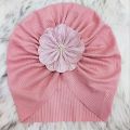 Baby Turban Cap Pink. 