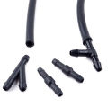 1M Windshield Washer Nozzle Hose Tube Pipe Front Window Headlight Pump Car Parts With Connector T Y Straight. 